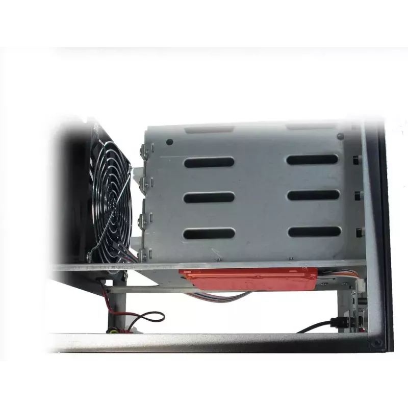 Korpusas Inter-Tech SC-4004 Small Form Factor juodas