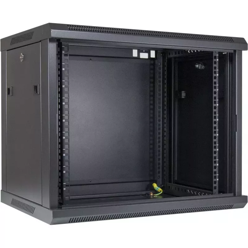 Sieninis stovas Inter-Tech SMA-6409 (9U, 450 mm gylis, juodas)