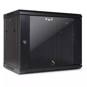 Sieninis stovas Inter-Tech SMA-6409 (9U, 450 mm gylis, juodas)