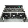 Kompiuterio korpusas Inter-Tech 4F28 Rack juodas, sidabrinis