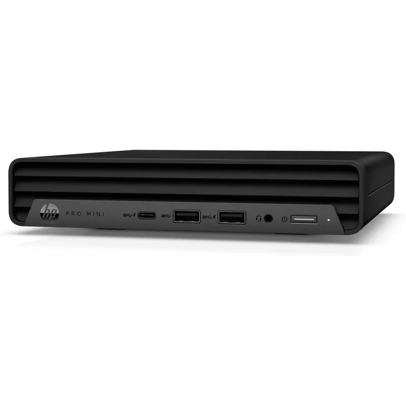 HP Pro 400 G9 Intel® Core™ i3 i3-12100T 8 GB DDR4-SDRAM 256 GB SSD Windows 11 Pro Mini PC juodas