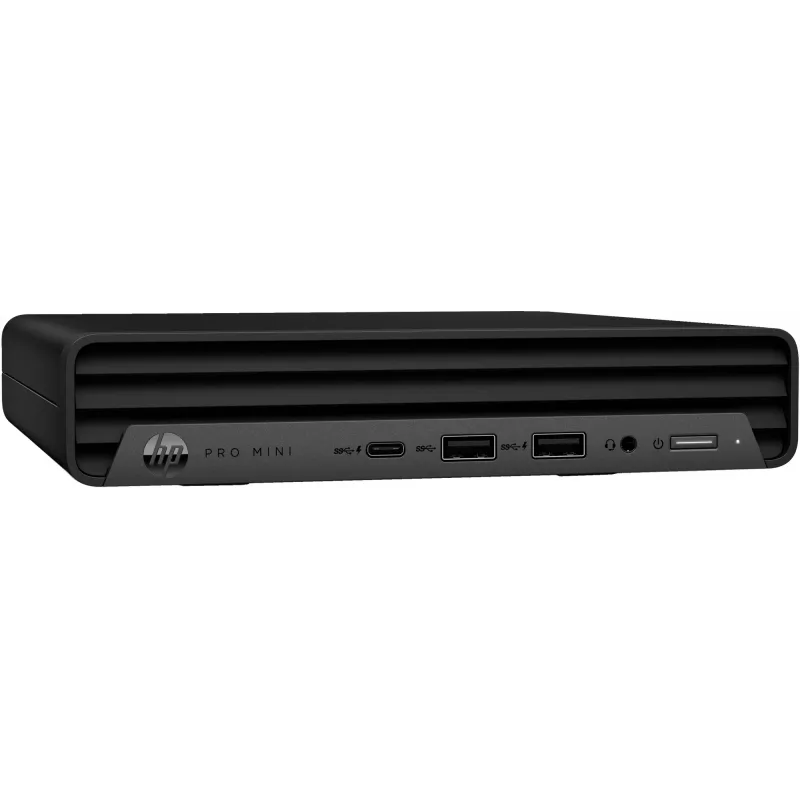 HP Pro 400 G9 Intel® Core™ i3 i3-12100T 8 GB DDR4-SDRAM 256 GB SSD Windows 11 Pro Mini PC juodas