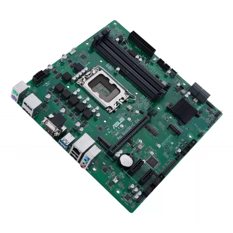 ASUS PRO B660M-C D4-CSM Intel B660 LGA 1700 micro ATX pagrindinė plokštė