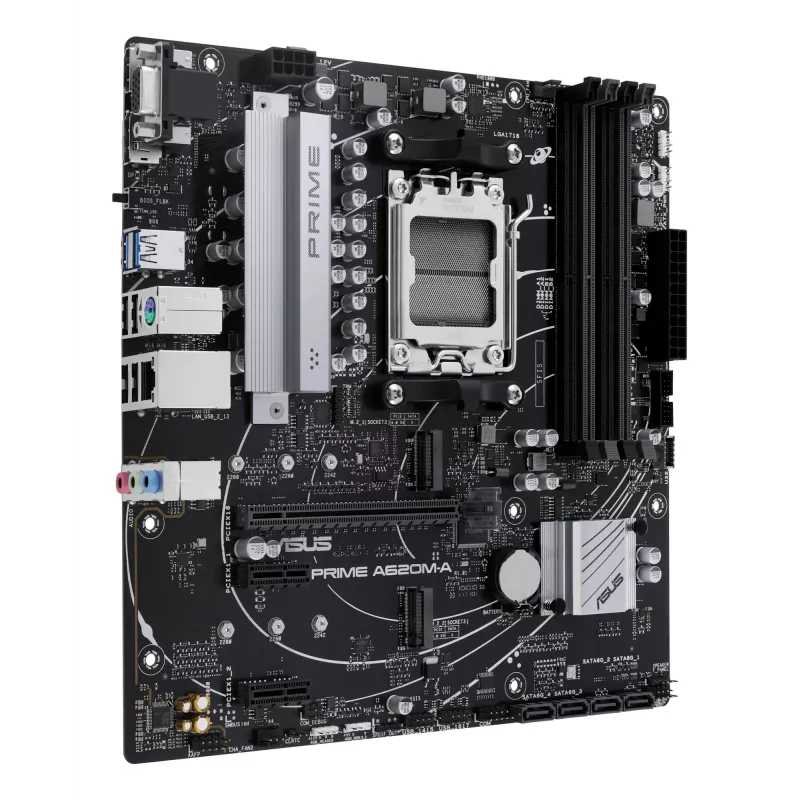 Pagrindinė plokštė ASUS PRIME A620M-A-CSM AMD A620 Socket AM5 micro ATX