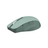 Pelė ASUS SmartO MD200 Silent Plus — Ambidekstrinė RF belaidė + Bluetooth, optinė 4200 DPI, 6 mygtukų, žalia