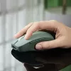 Pelė ASUS SmartO MD200 Silent Plus — Ambidekstrinė RF belaidė + Bluetooth, optinė 4200 DPI, 6 mygtukų, žalia