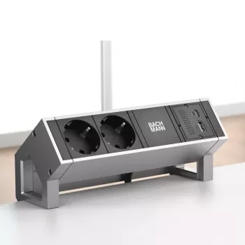 Bachmann 917.229 CM Mini Port Replicator – USB-C dokavimo modulis juodas