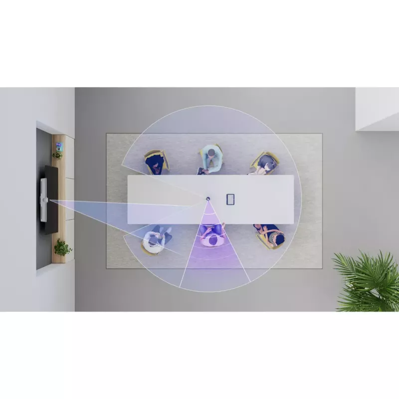 Kamera Logitech Sight Baltos spalvos 3840 x 2160 pikselių 60 kadrų/s