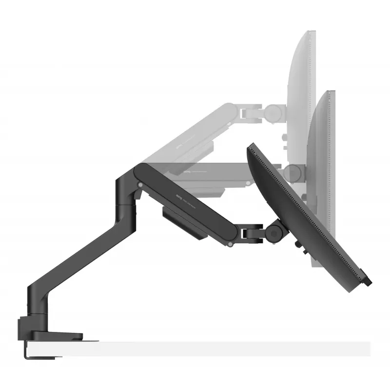 Monitoriaus ranka BenQ BSH01 Ergo Arm – reguliuojamas aukštis, VESA suderinama, juoda