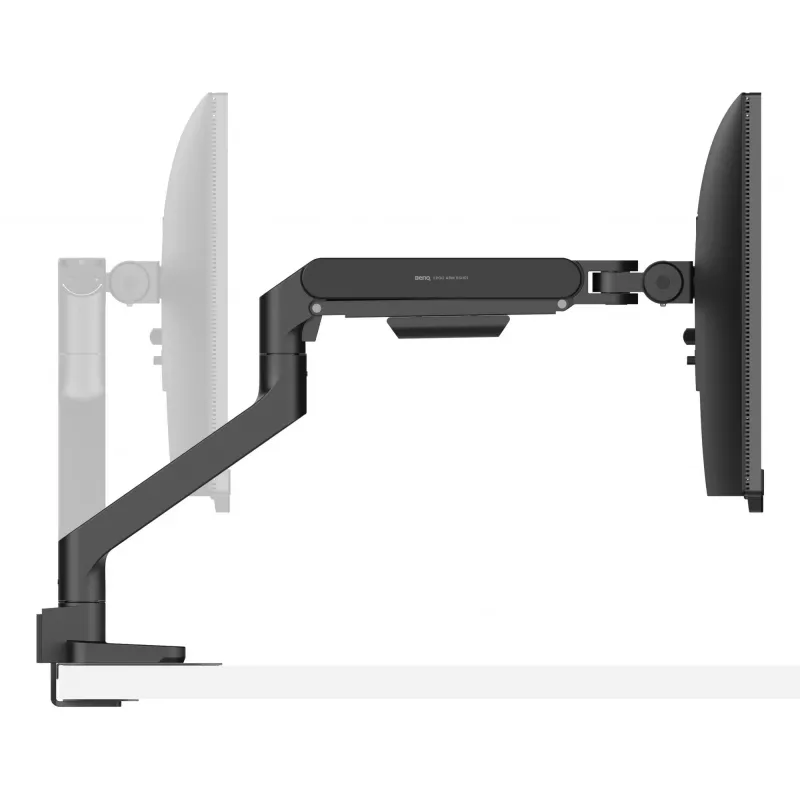 Monitoriaus ranka BenQ BSH01 Ergo Arm – reguliuojamas aukštis, VESA suderinama, juoda