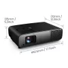 BenQ W4100i standartinio projektoriaus 3200 ANSI liumenų DLP UHD 4K (3840x2160) 3D juodas