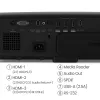 BenQ W4100i standartinio projektoriaus 3200 ANSI liumenų DLP UHD 4K (3840x2160) 3D juodas