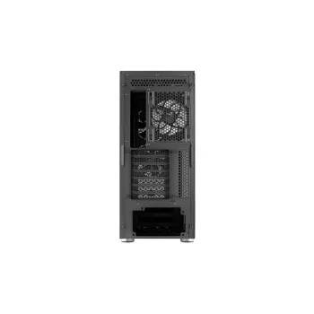 Aerocool Interstellar-G-BK-v1 Midi Tower kompiuterio korpusas, ATX/Micro-ATX/Mini-ITX, ARGB, grūdintas stiklas, juodas