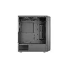 PC korpusas AEROCOOL Interstellar Midi Tower juodas — ATX, palaiko iki 362 mm GPU, 163 mm CPU aušintuvą, 3x120/360 mm priekinį radiatorių