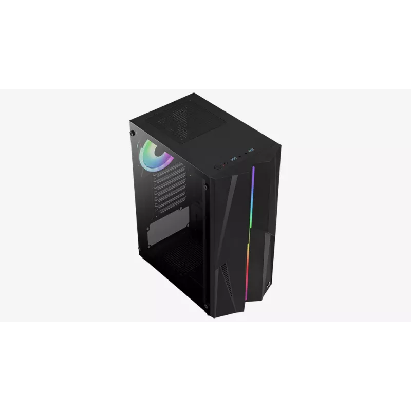 Aerocool Mecha-G-BK-v2 Midi Tower Korpusas Juodas