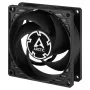 ARCTIC P8 – slėgiui optimizuotas 80 mm ventiliatorius