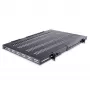 StarTech.com ADJSHELFHDV 1U reguliuojama ventiliuojama serverių spintos lentyna, sustiprinta, 150 kg, reguliuojamas montavimo gylis 49,5–97,4 cm (19,5–38 col.), 19 col., juoda