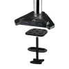 ARCTIC Z2-3D Gen 3 Dvigubo monitoriaus laikiklis su dujine spyruokle, spaustuvas, 8 kg, 73,7 cm (29 col.), 86,4 cm (34 col.), 100 x 100 mm, Juodas