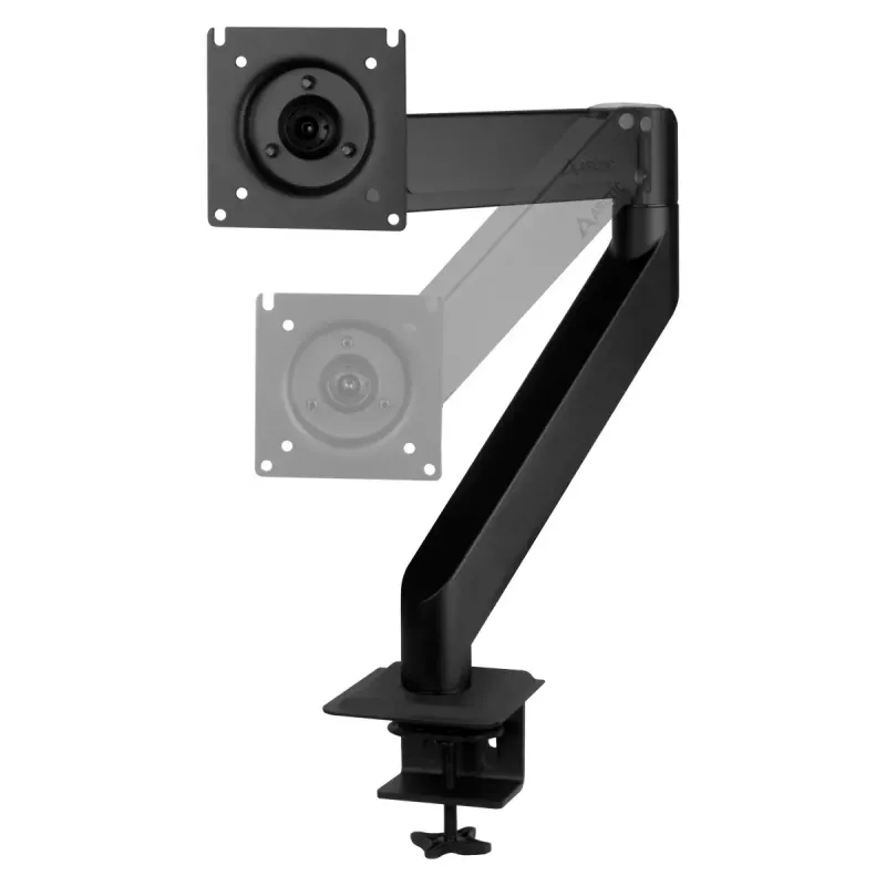 Stalinis laikiklis monitoriui su dujine spyruokle ARCTIC X1-3D — iki 43 colių / 10 kg, VESA 75x75–100x100, juodas