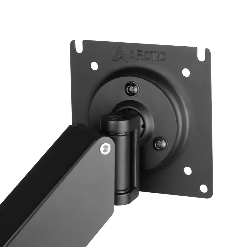 Stalinis laikiklis monitoriui su dujine spyruokle ARCTIC X1-3D — iki 43 colių / 10 kg, VESA 75x75–100x100, juodas