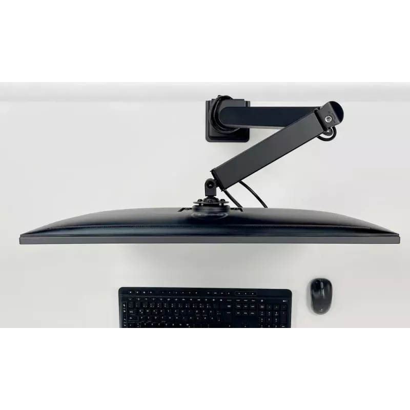 Stalinis laikiklis monitoriui su dujine spyruokle ARCTIC X1-3D — iki 43 colių / 10 kg, VESA 75x75–100x100, juodas