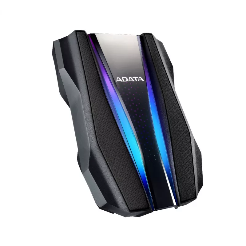 Išorinis kietasis diskas ADATA HD770G 2TB 2,5 colio USB 3.2 Gen 1 juodas, atsparus smūgiams, maitinamas iš USB