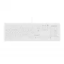 Contour Design Active Key Contour ClassicClean Medicininė klaviatūra IP68 Viso dydžio Laidinė Balta DE C8100