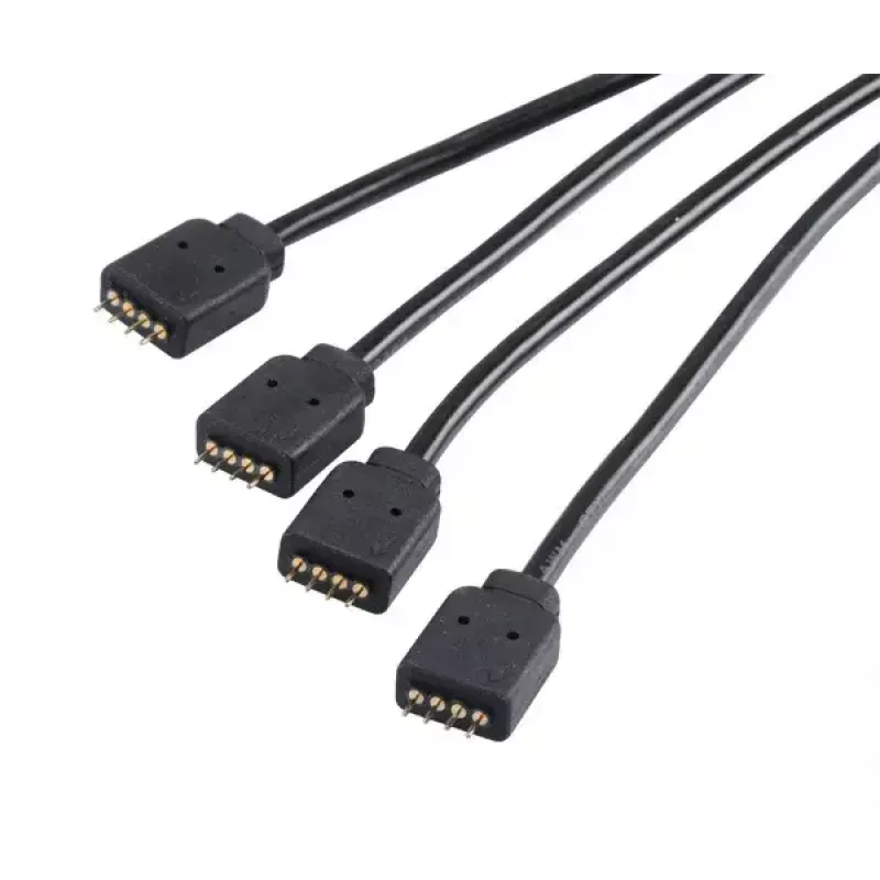 RGB skirstytuvas ir ilgintuvas Akasa AK-CBLD04-50BK (50 cm, juodas)