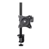 StarTech.com Laptop Desk Mount – laikiklis nešiojamam kompiuteriui ir monitoriui, tinka iki 34 colių (8 kg) monitoriams ir iki 4,5 kg nešiojamiesiems, reguliuojama VESA padėklo rankena, spaustuvinis / grometinis tvirtinimas