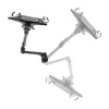 StarTech.com Laptop Desk Mount – laikiklis nešiojamam kompiuteriui ir monitoriui, tinka iki 34 colių (8 kg) monitoriams ir iki 4,5 kg nešiojamiesiems, reguliuojama VESA padėklo rankena, spaustuvinis / grometinis tvirtinimas