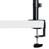 StarTech.com Laptop Desk Mount – laikiklis nešiojamam kompiuteriui ir monitoriui, tinka iki 34 colių (8 kg) monitoriams ir iki 4,5 kg nešiojamiesiems, reguliuojama VESA padėklo rankena, spaustuvinis / grometinis tvirtinimas