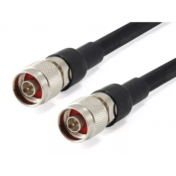 LevelOne 5m antenos kabelis, CFD-400, N vyriškas kištukas į N vyrišką kištuką, vidaus / lauko