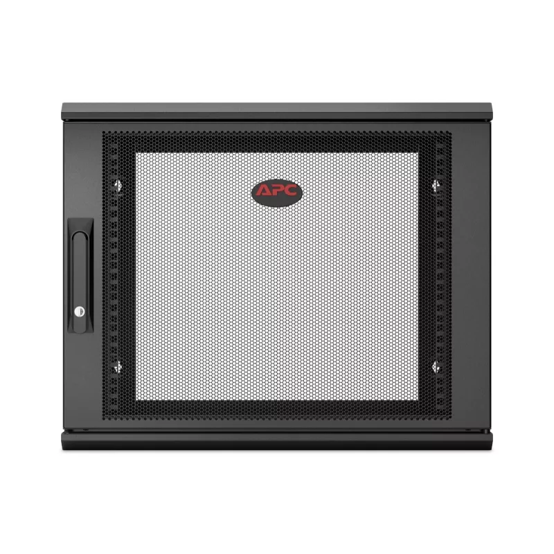 APC NetShelter WX AR109SH6, 9U, 19 colių jungiamasis spintelė, sieninis, surinktas, 600 mm gylio
