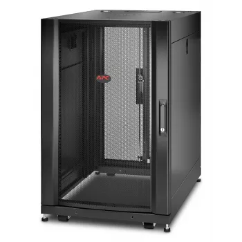 APC NetShelter SX, Serverinis stovas, 18U, juodas, 925x600x900 mm