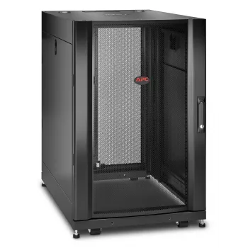 APC NetShelter SX, Serverinis stovas, 18U, juodas, 925x600x900 mm