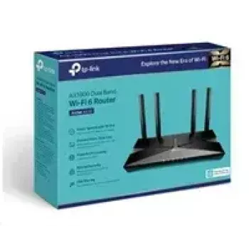 TP-LINK Archer AX20 belaidis maršrutizatorius Wi-Fi 6, 574+1201 Mbit/s, 4 antenos