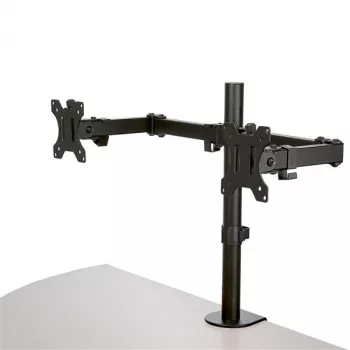 StarTech.com Dvigubas monitoriaus laikiklis ant stalo - spaustuvas / grometė VESA iki 32 colių ekranams - ergonomiška artikuliuojama ranka - reguliuojamas aukštis/pakreipimas/pasukimas/sukimas