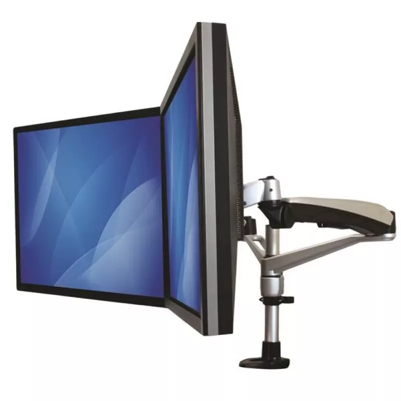 StarTech.com Dvigubas monitoriaus laikiklis ant stalo – pilnas judesys – Premium