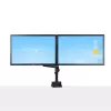 StarTech.com Dvigubas monitoriaus laikiklis ant stalo, pilnas judesys, iki 32 colių (8 kg), aukščio reguliavimas, spaustuvinis/anginis tvirtinimas, mechaninė spyruoklė