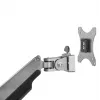 StarTech.com ARMPIVOTHD – vieno monitoriaus laikiklis ant stalo, aliuminis, sidabrinis, 9 kg, VESA 75x75/100x100