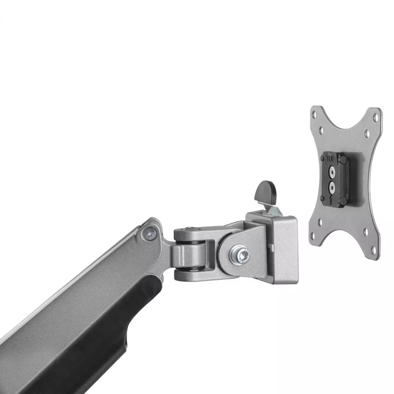 StarTech.com ARMPIVOTHD – vieno monitoriaus laikiklis ant stalo, aliuminis, sidabrinis, 9 kg, VESA 75x75/100x100
