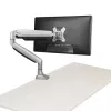 StarTech.com ARMPIVOTHD – vieno monitoriaus laikiklis ant stalo, aliuminis, sidabrinis, 9 kg, VESA 75x75/100x100