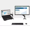 StarTech.com stalinis laikiklis nešiojamam kompiuteriui ir monitoriui - pilno judesio ranka, tinka iki 34 colių monitoriui, VESA laikiklis, ergonomiškas reguliuojamas stovas, tvirtinimas spaustuku