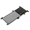Baterija Green Cell AS111, skirta ASUS X556U, X556UA, X556UB, X556UF, X556UJ, X556UQ, X556UR, X556UV, 5000 mAh
