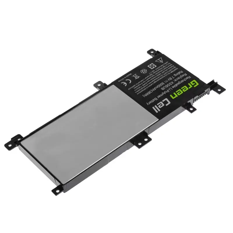 Baterija Green Cell AS111, skirta ASUS X556U, X556UA, X556UB, X556UF, X556UJ, X556UQ, X556UR, X556UV, 5000 mAh