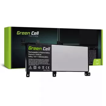 Baterija Green Cell AS111, skirta ASUS X556U, X556UA, X556UB, X556UF, X556UJ, X556UQ, X556UR, X556UV, 5000 mAh