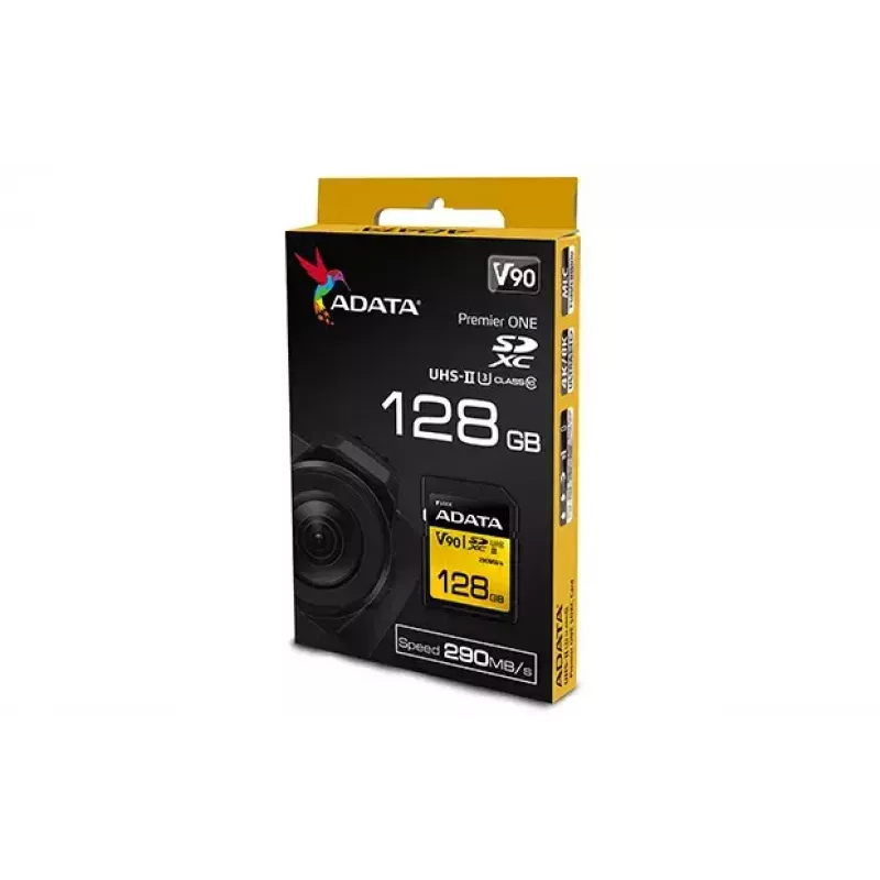 ADATA Premier ONE V90 128 GB SDXC UHS-II Class 10 atminties kortelė