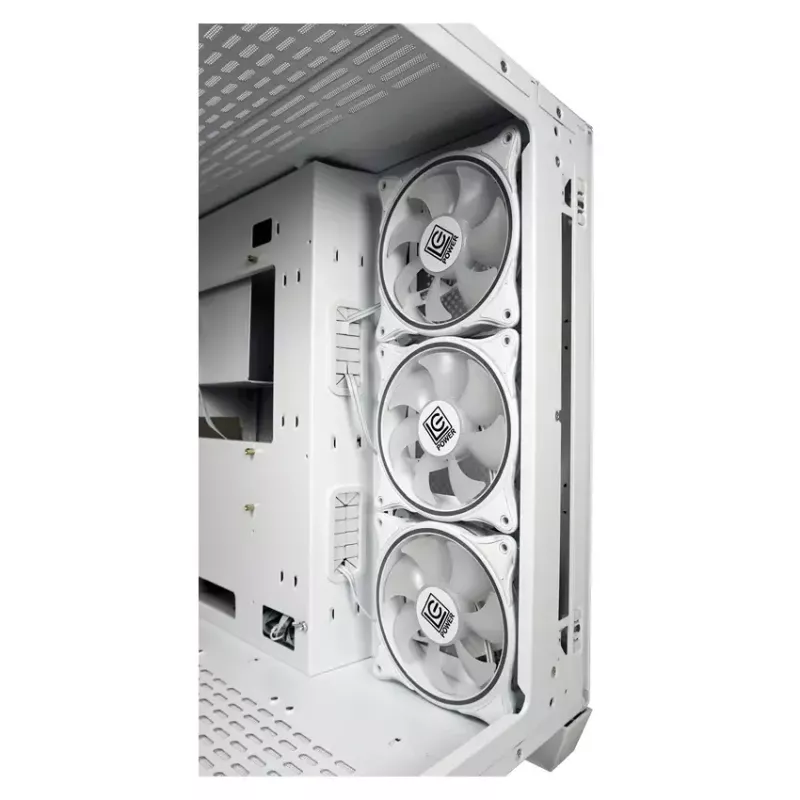 PC korpusas LC-Power Gaming 807W Midi Tower baltas