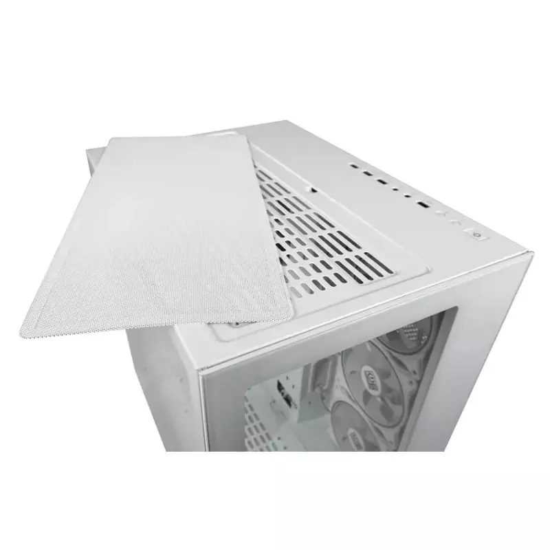 PC korpusas LC-Power Gaming 807W Midi Tower baltas