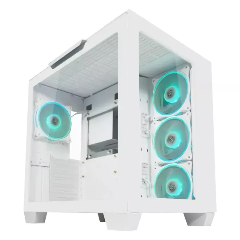 PC korpusas LC-Power Gaming 807W Midi Tower baltas